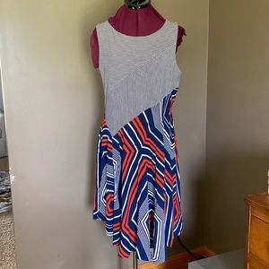 Anthropologie Maeve Asymmetrical Dress (Size L)